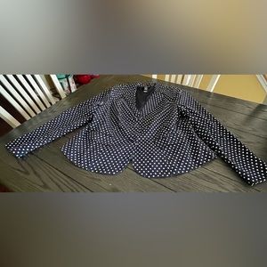 Torrid Navy/White Polkadots. Size 1